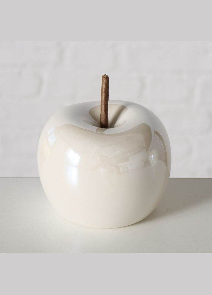Набор 2х декоративных белых яблок h711см (2043675) Boltze (283038998)