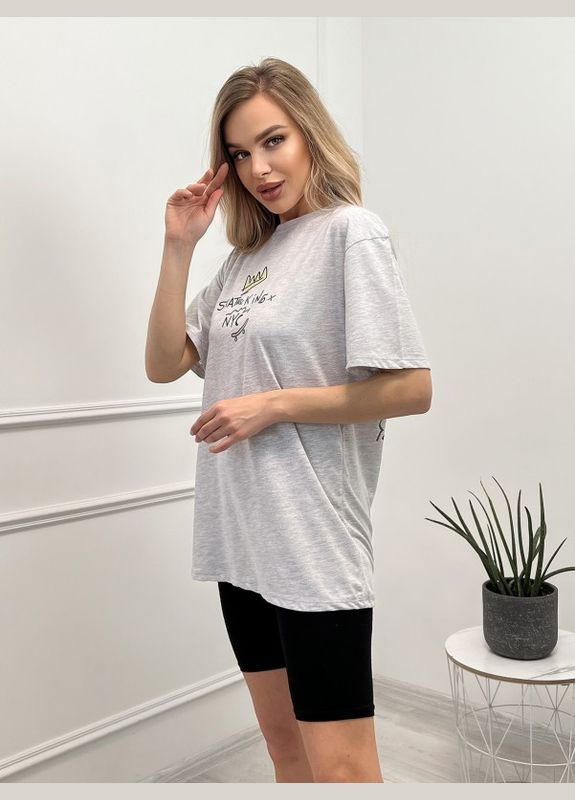 Футболка WN20-443 сіра ISSA PLUS - (317399375)