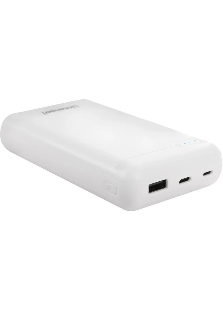 Батарея універсальна XS20000 20000mAh, USB Type-C USB-A, 5V, 3.1A, white (7313552) Intenso (364925048)