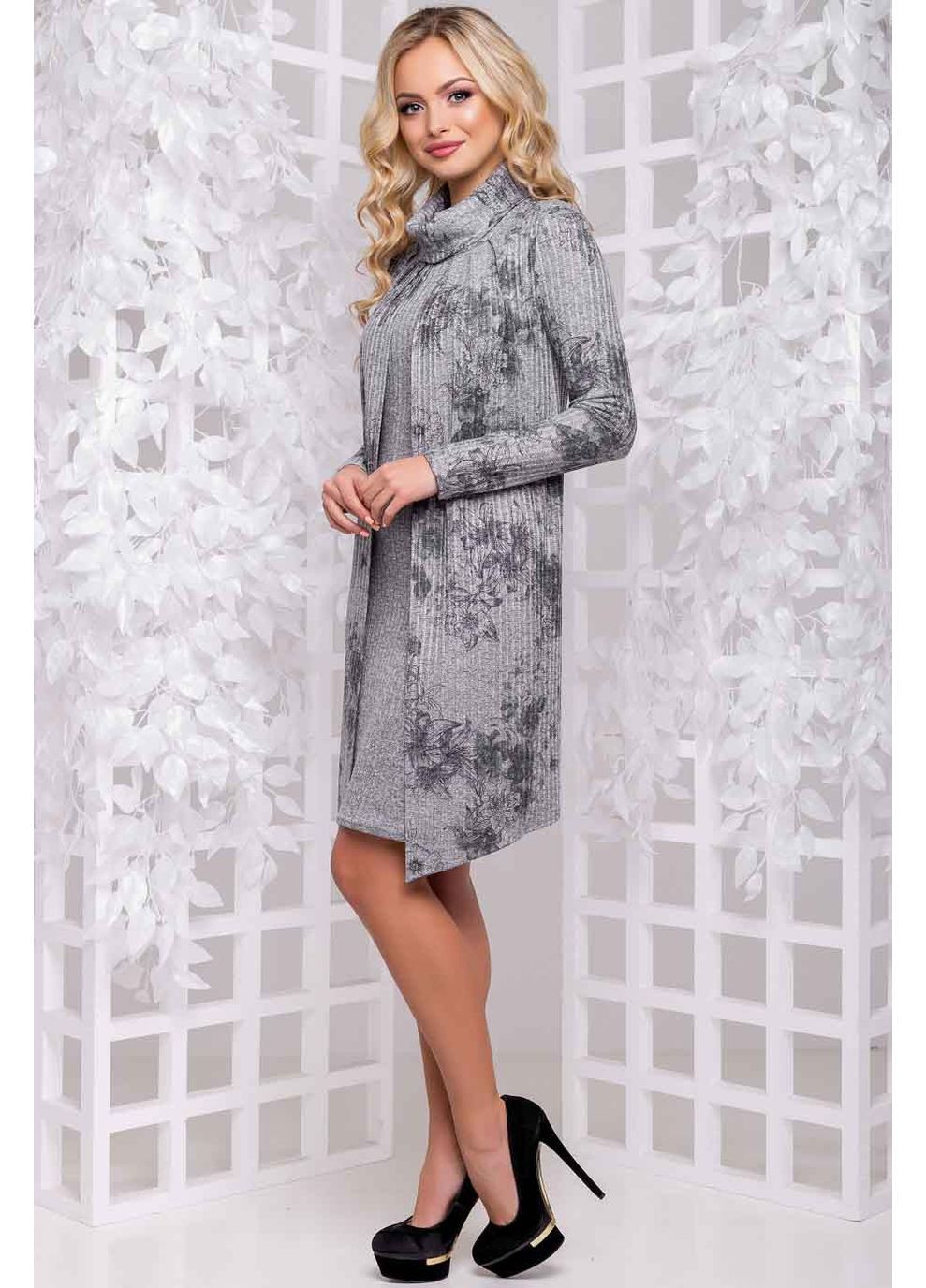 Сіра сукня 890.2891 Seventeen
