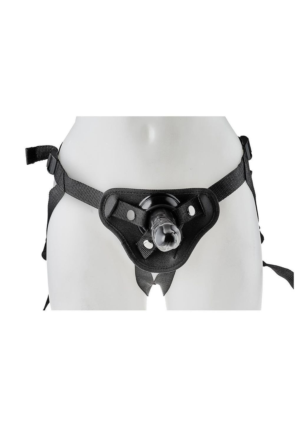 Жіночий страпон на трусиках Blaze чорний Dream Toys (302496142)