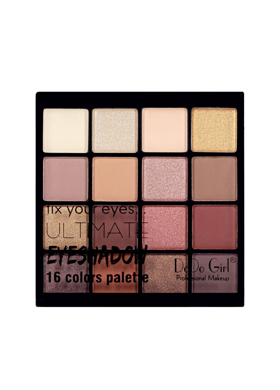 Тени для век Ultimate 16 оттенков D3048 DoDo Girl (300676773)