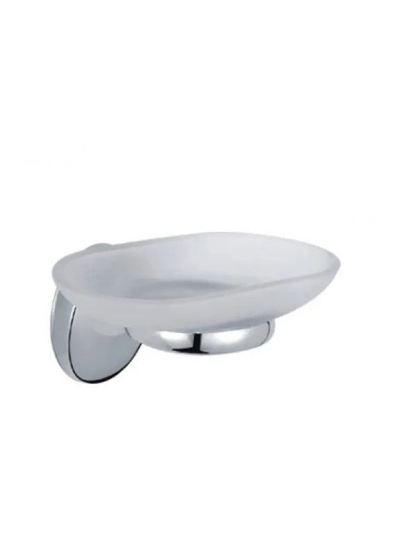 Настенная матовая мыльница Haiba HB1602 со стеклянной чашей, ширина 110 мм (HB0704) Haibo (370140824)