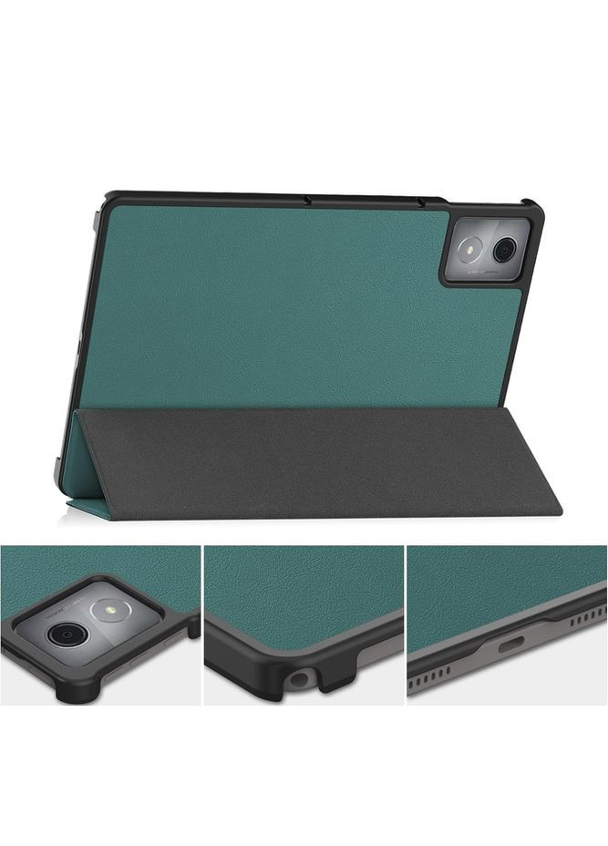 Чохол-книжка Smart Case для Lenovo Tab K11 Plus TB-352F 11.45" Dark Green BeCover (360414114)