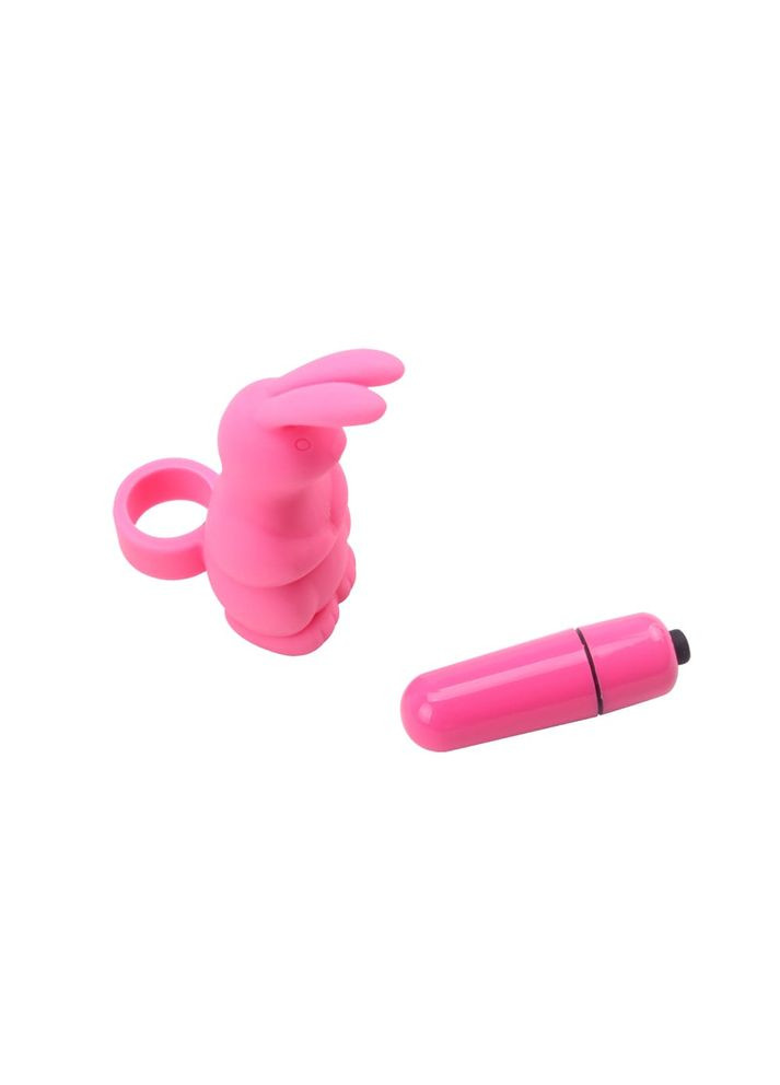 Вибратор для клитора на палец Mis Sweet Sweetie Rabbit в форме кролика, Chisa (331168112)