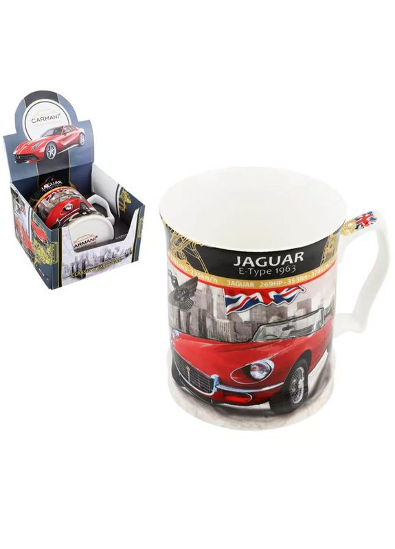 Кружка Ягуар 1963 г. (480 мл) Carmani (349832075)