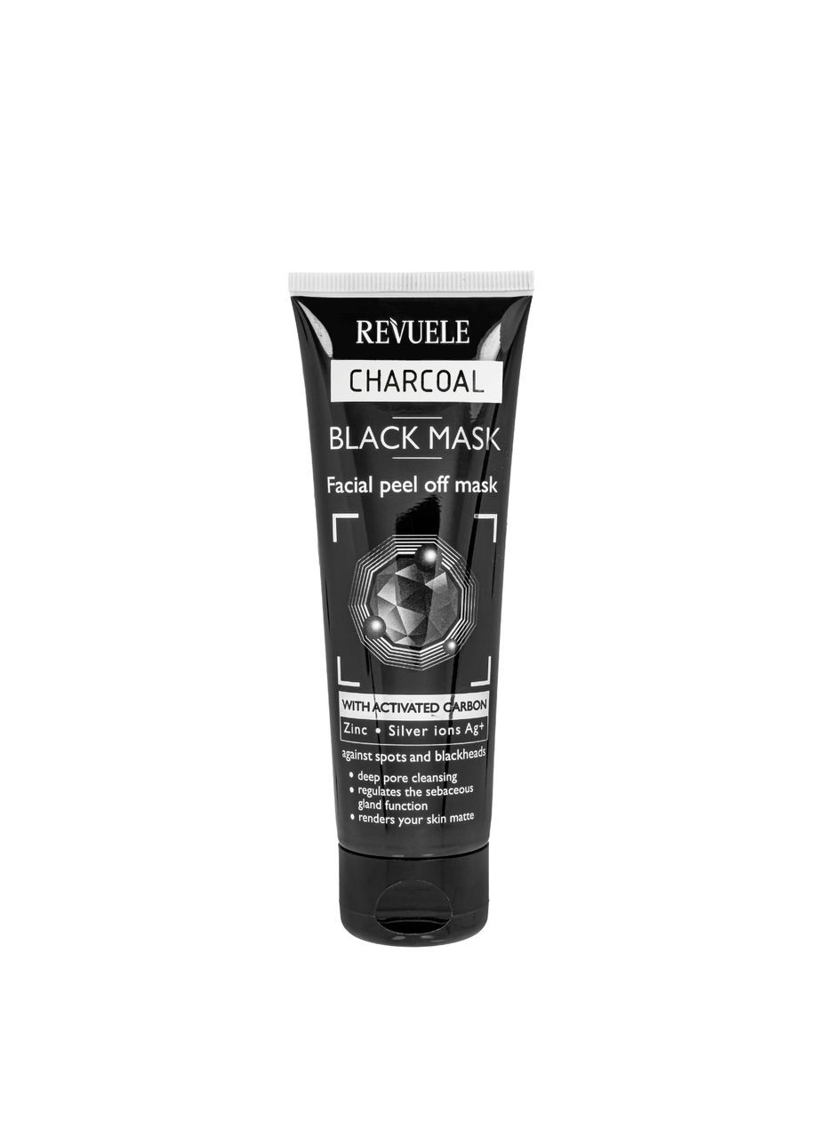 Маска плівка Charcoal Black Mask з активованим вугіллям 80 мл REVUELE (367986147)