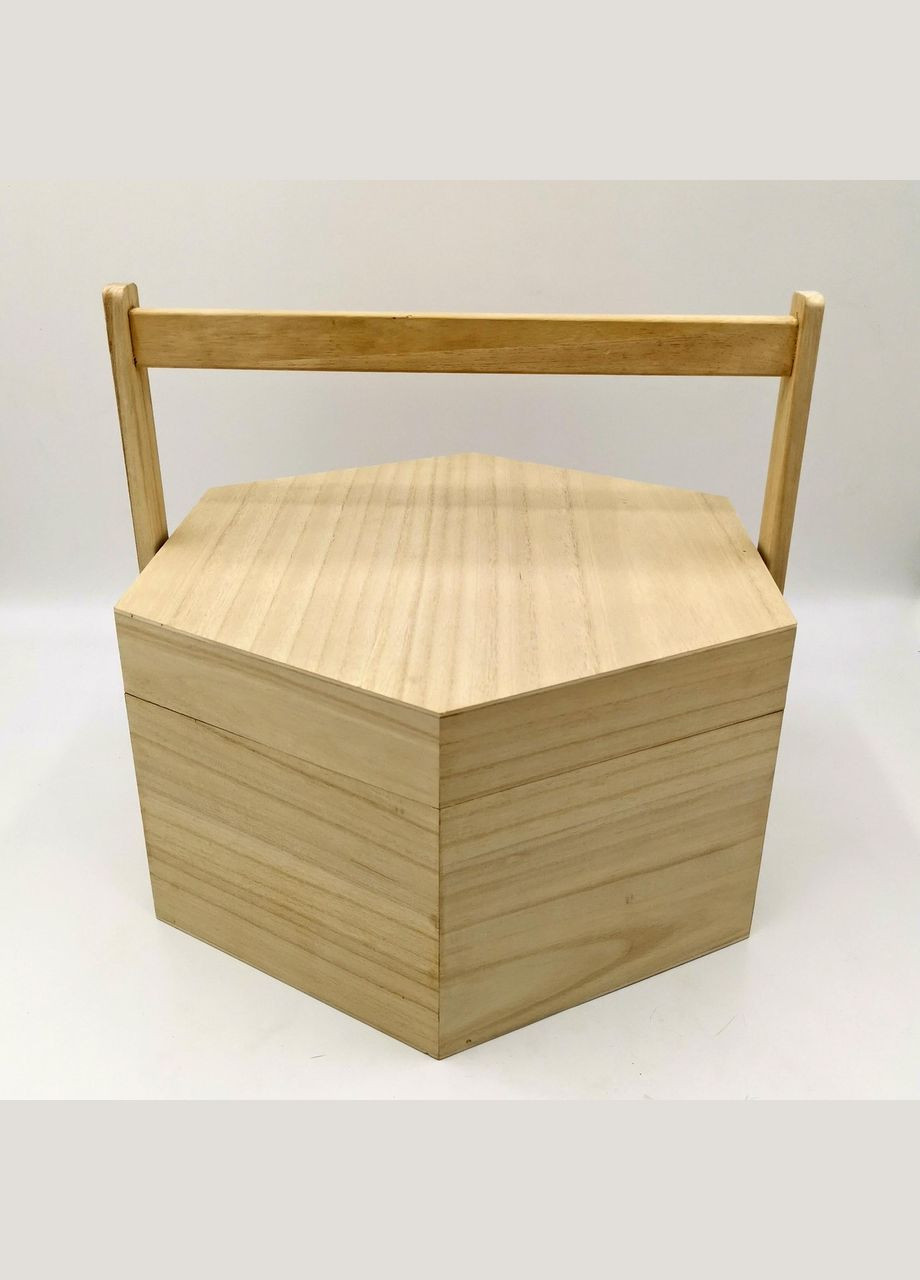 Кошик для пікніка з дерева Ардіс бланже (КПН-001101) No Brand (328911083)