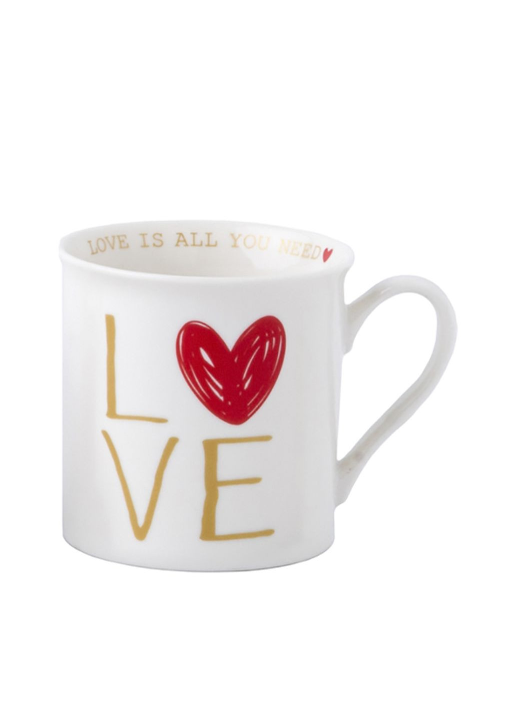 Чашка LOVE, керамічна, 310 мл колір різнокольоровий ЦБ-00270481 Limited Edition (316148679)