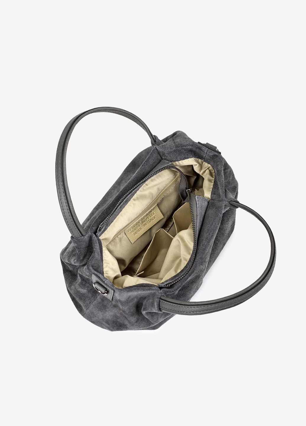 Сумка жіноча замшева тоут середня Tote Regina Notte (371721915)