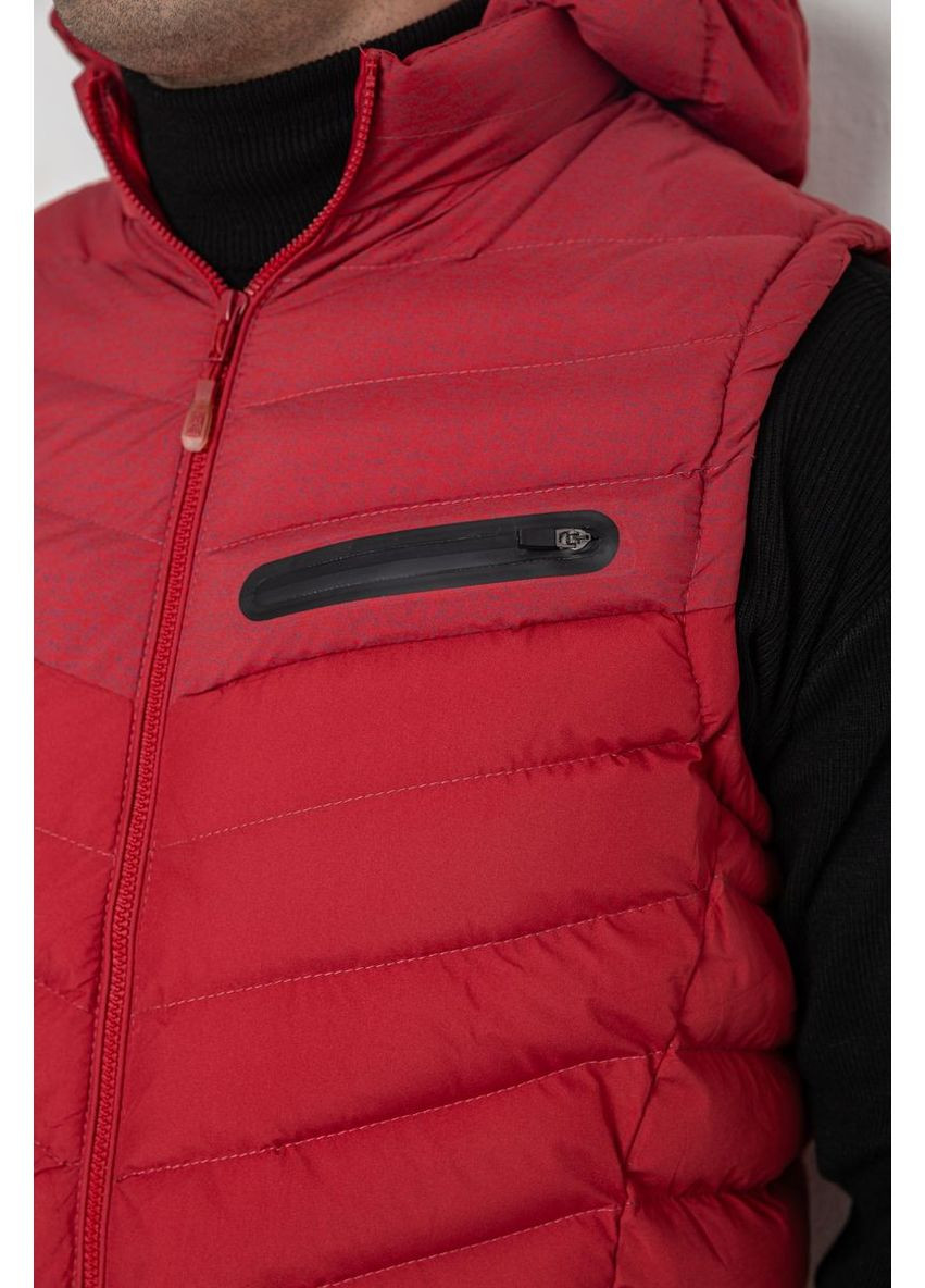 Жилетка чоловіча демісезонна, колір бордовий, 244R777 Ager (315134357)