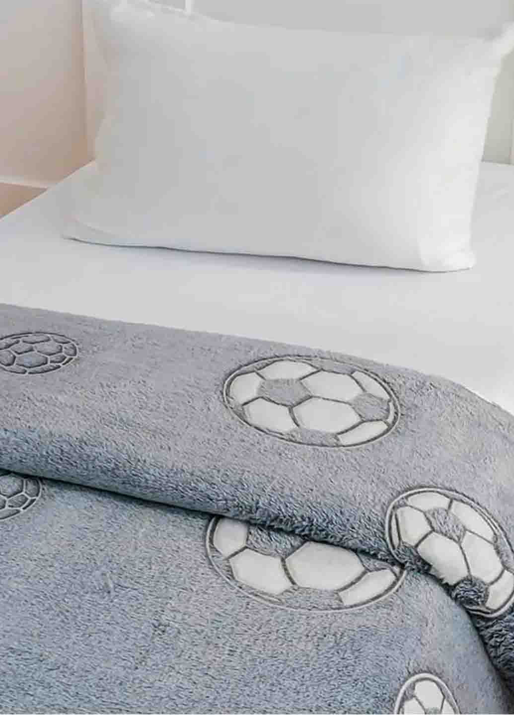 Плед флисовый светящийся Футбольные мячи 150x200 см Love You (340067514)