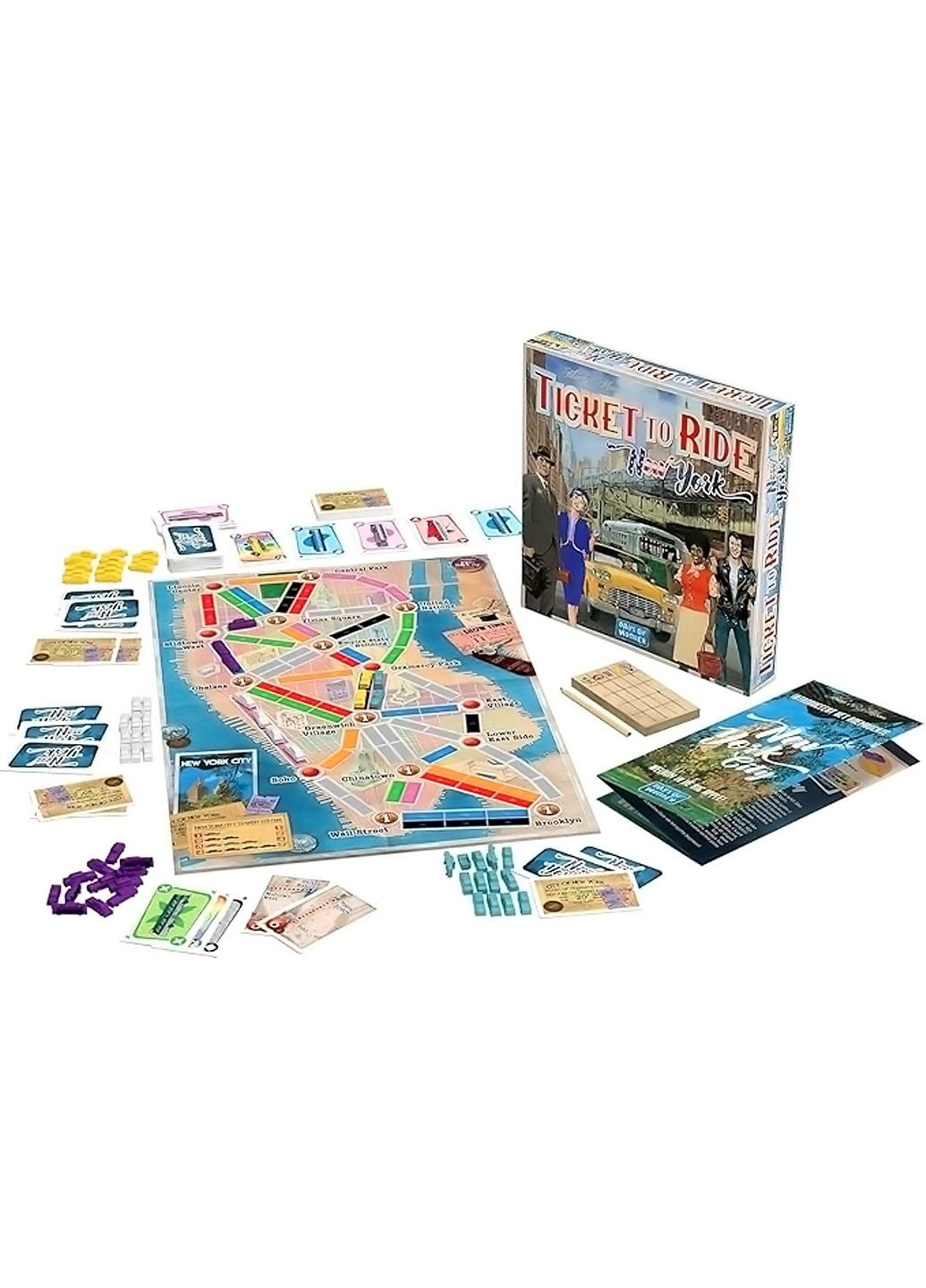 Настольная игра Билет на поезд: Нью Йорк / Ticket to Ride: New York Game (328934894)