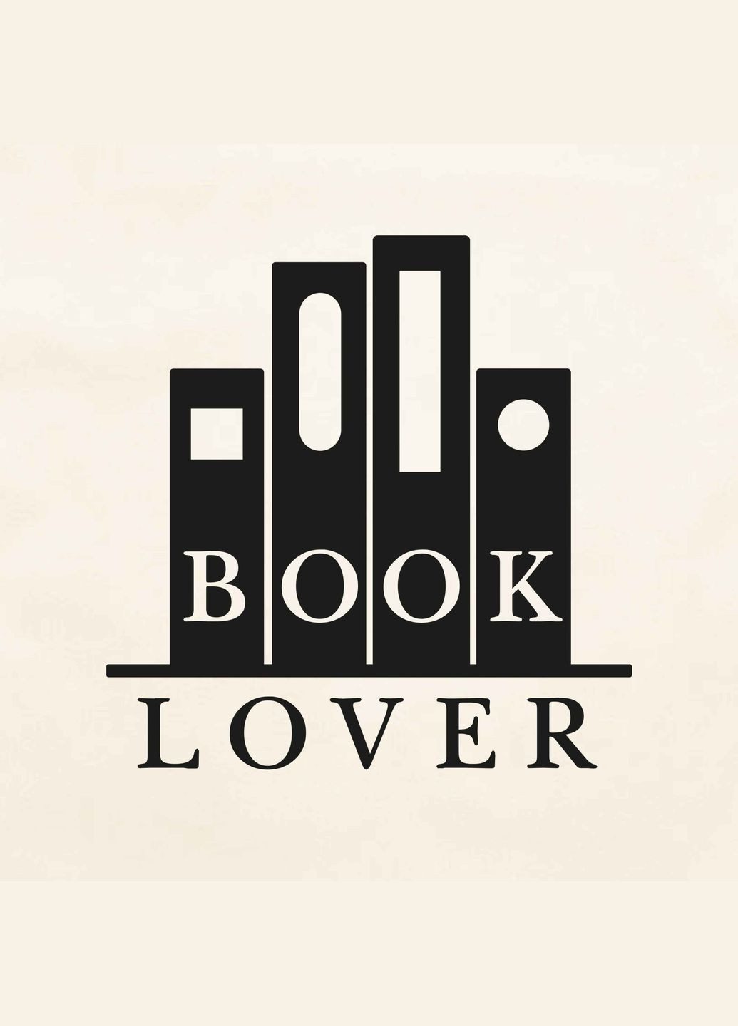 Екосумка "Book lover" (BD-ES-43) Beige BeriDari (293510144)