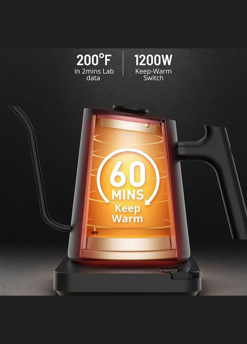 Чайник Paris Rhone 900 ml для кави (R-300499-VS) No Brand (314925921)