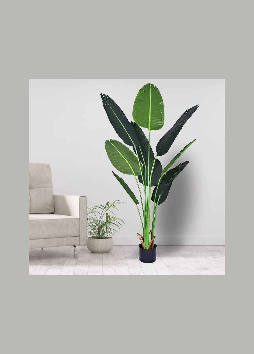 Штучне бананове дерево 160 см у горщику – декоративна рослина No Brand (328908659)