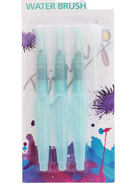 Набір пензликів з резервуаром для води (Water Brush Pen) 3 штуки Worison (322635025)