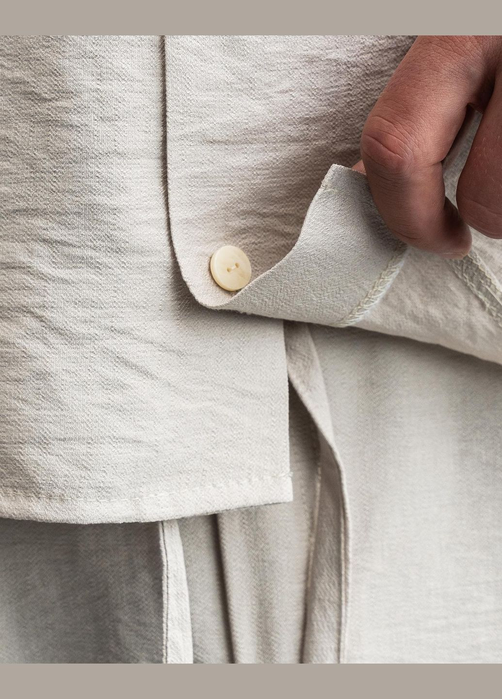 Бежевая повседневный, вечерний, классическая, пляжный, кэжуал рубашка Intruder