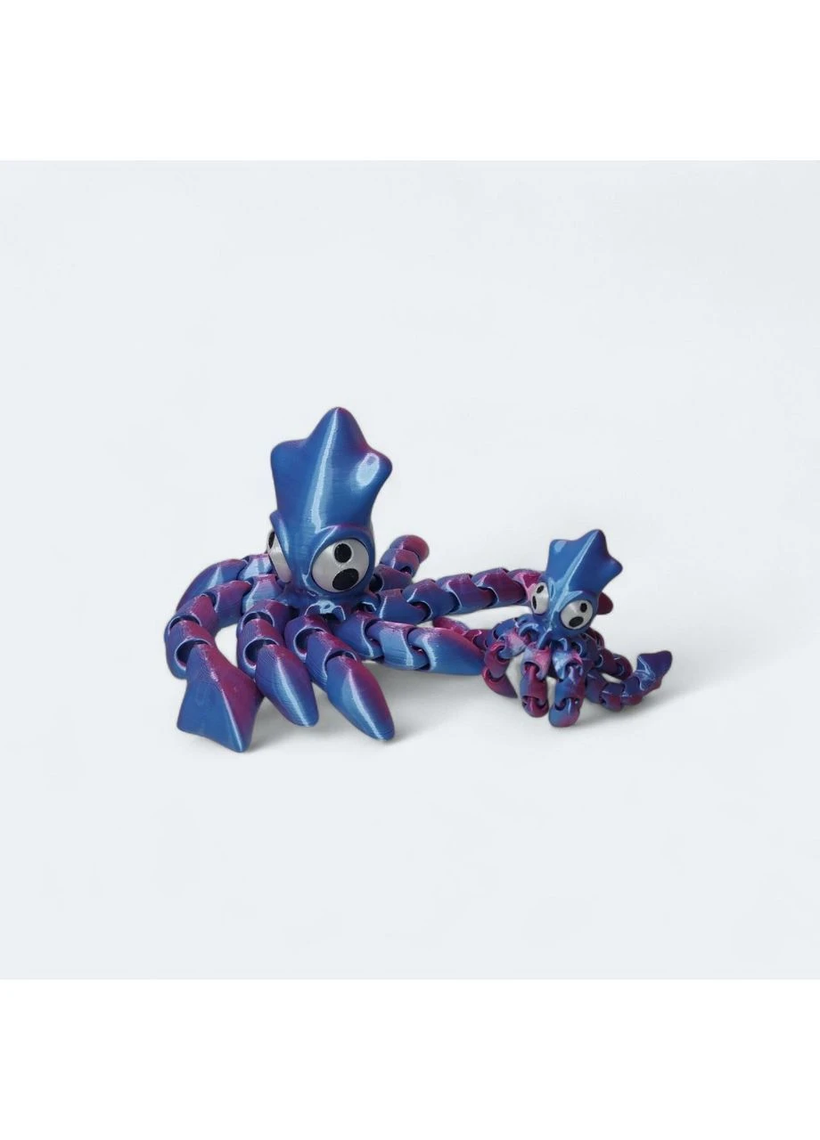 Flexi-осьминог — гибкая 3D-печатная игрушка No Brand (374913773)