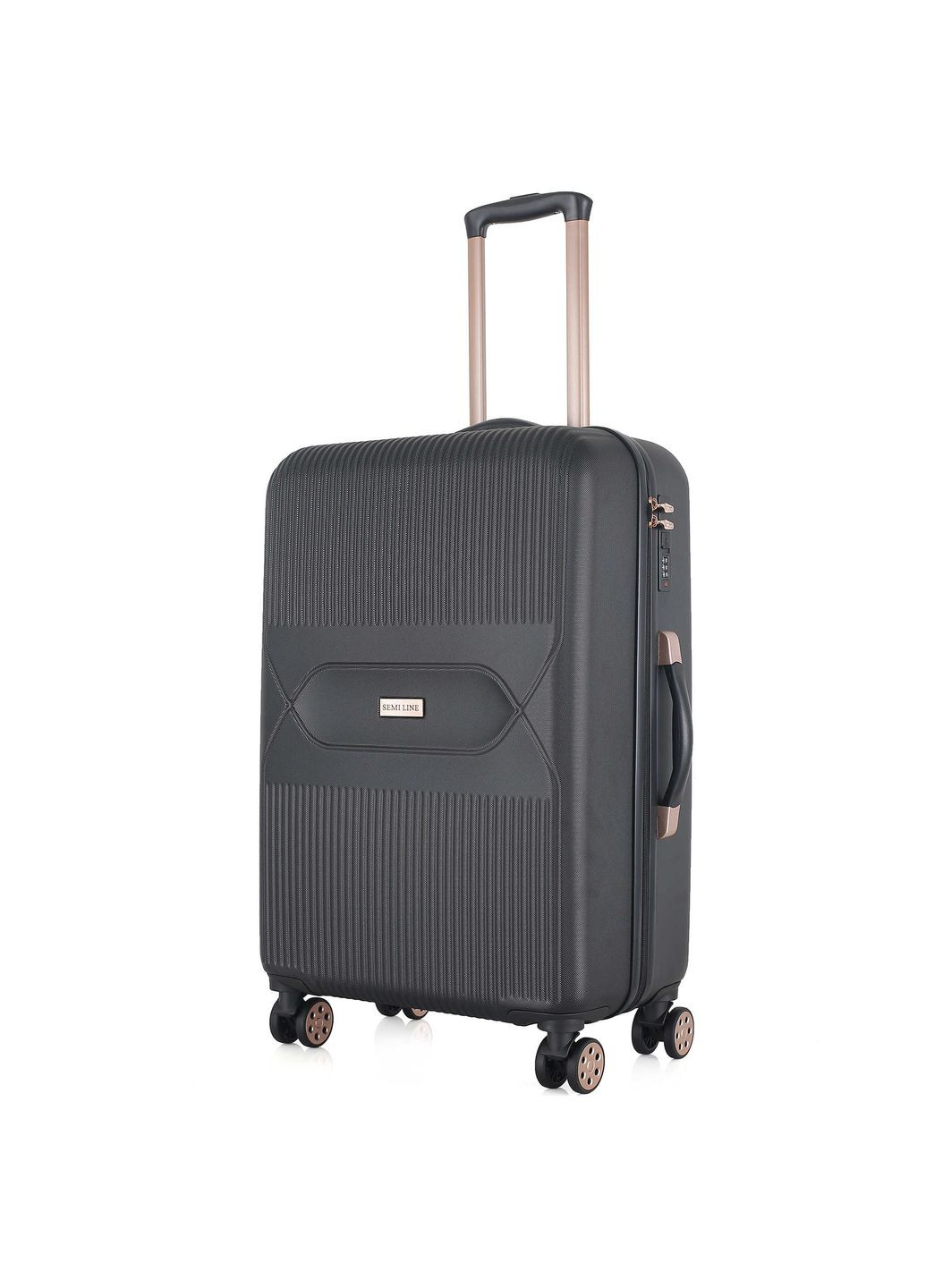 Валіза 24" (M) Black (T5787-2) Semi Line (315937163)