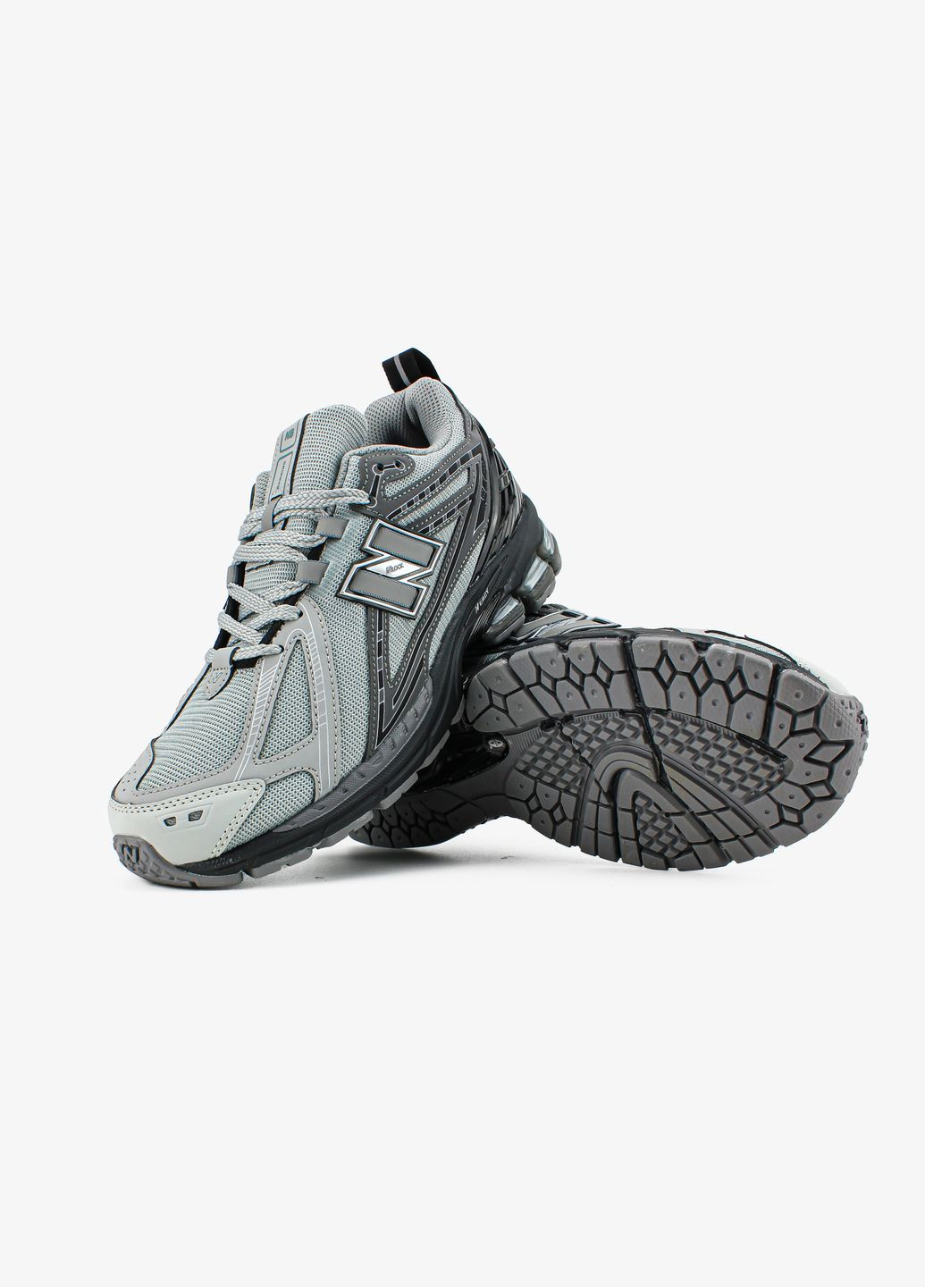 Кроссовки женские и мужские New Balance 1906R gray | Нью Беланс 1906R серые No Brand серые всесезоны (313102822)