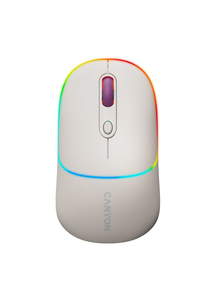 Мишка MW-22 Dual Band RGB Wireless Rice (CNS-CMSW22RC) Canyon (370607082)