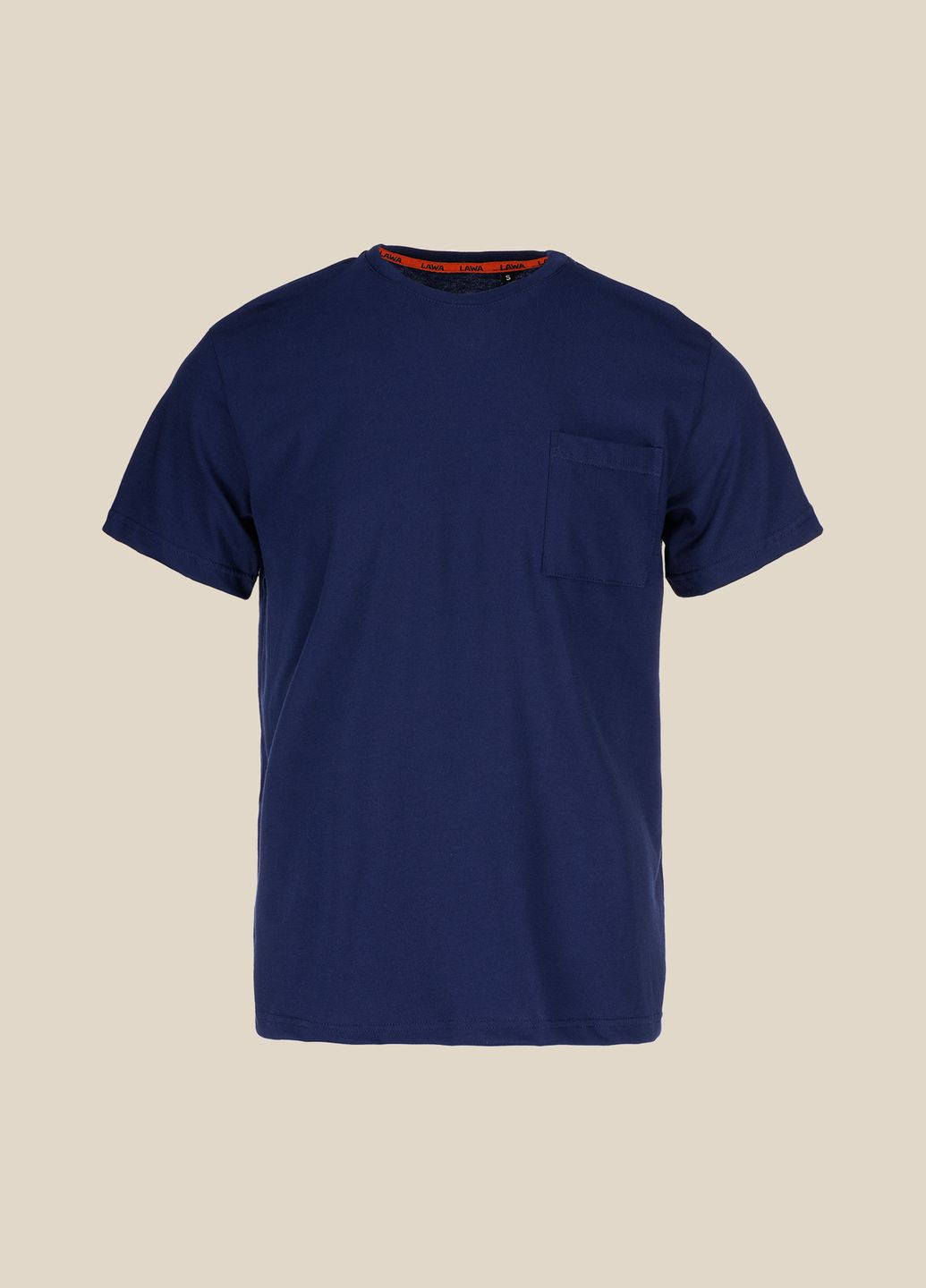 Темно-синяя футболка LAWA