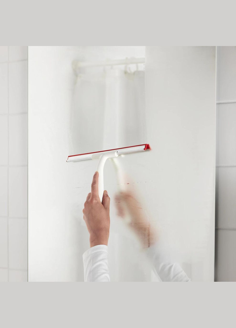 Ракель для води ІКЕА LILLNAGGEN 25,5 см білий (40243596) IKEA (276962642)