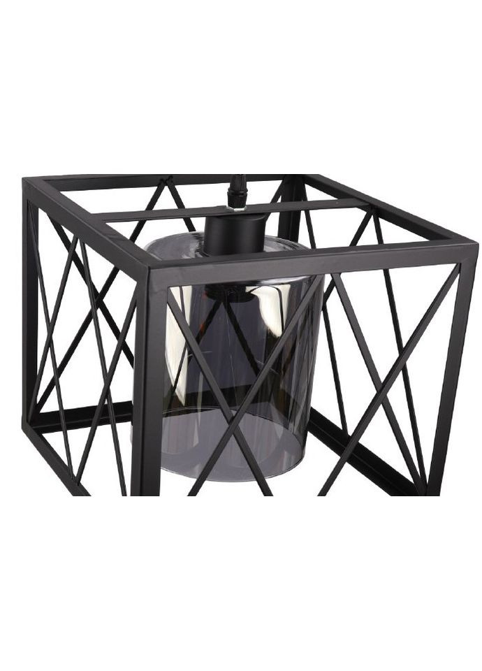 Люстра подвесная LOFT на 1 лампочку 25040 Черный 30-90х25х36 см. Sunnysky (364498103)