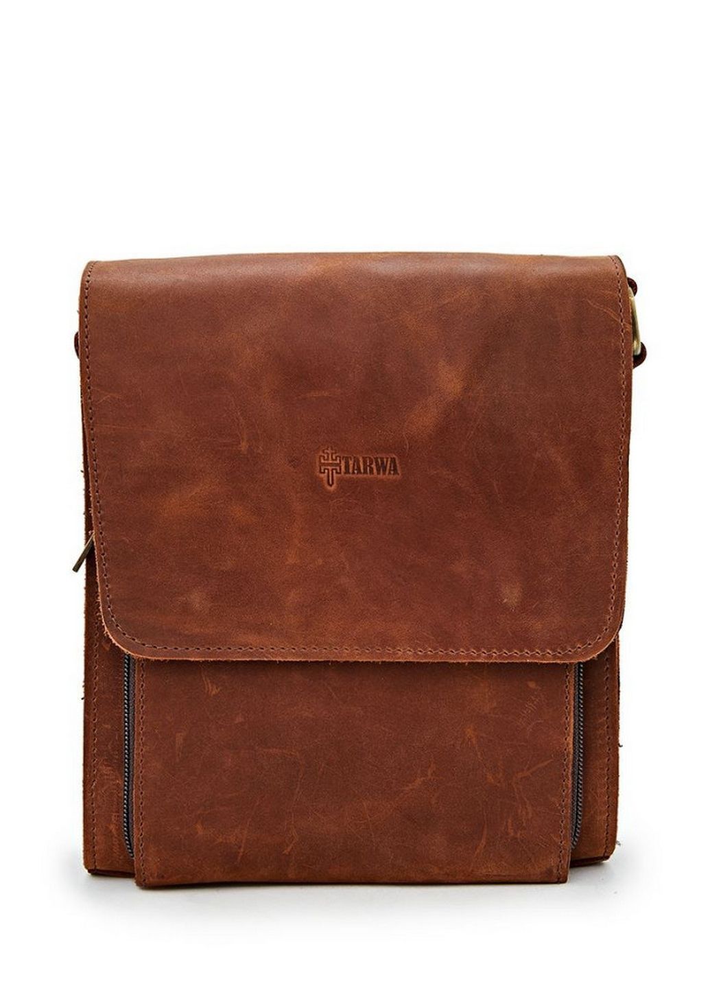 Чоловіча шкіряна сумка через плече 26х22х6 см TARWA (315869243)