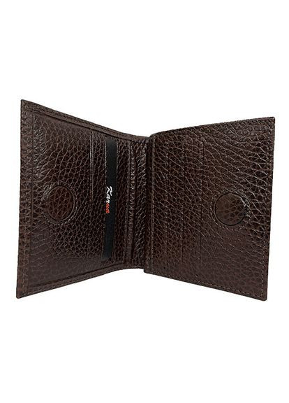 Мужской портмоне из натуральной кожи коричневого цвета. Karya (336377832)