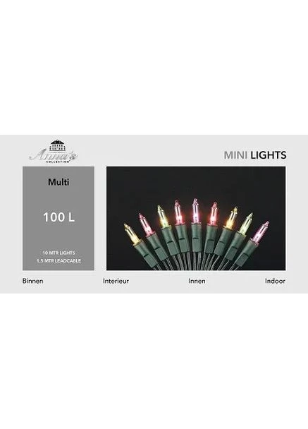 Гірлянда мультиколірна 11,5 м ПВХ 220V ProDobro (397065706)