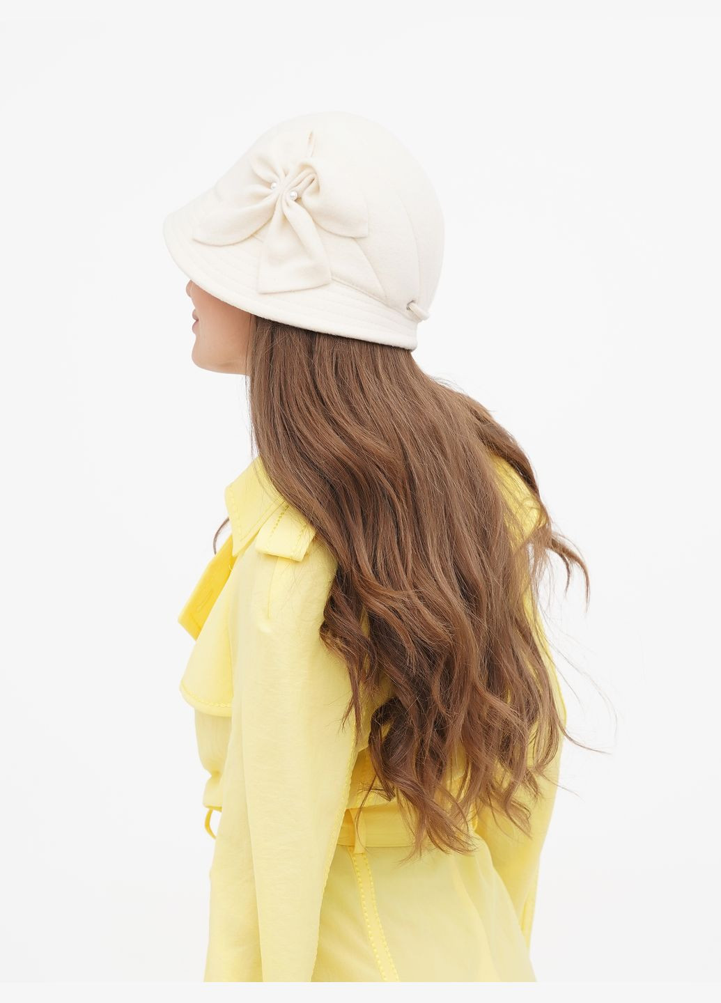 Женская шляпа "Вероника", бежевая — элегантность и лёгкость в одном аксессуаре VECONS Шляпка (319836292)