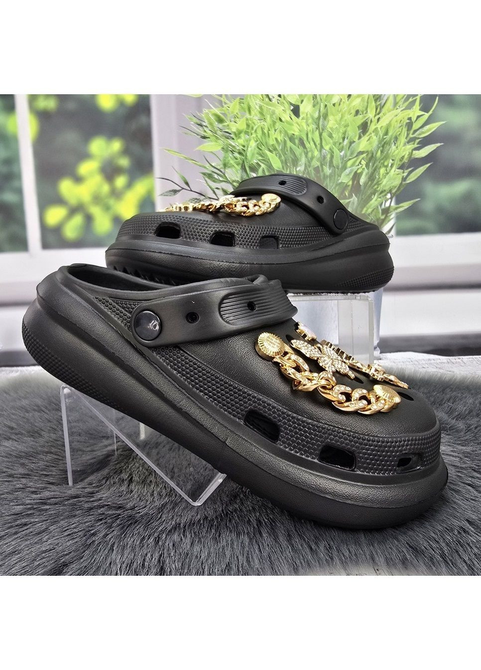 Крокси жіночі на платформі Fashion (322236582)