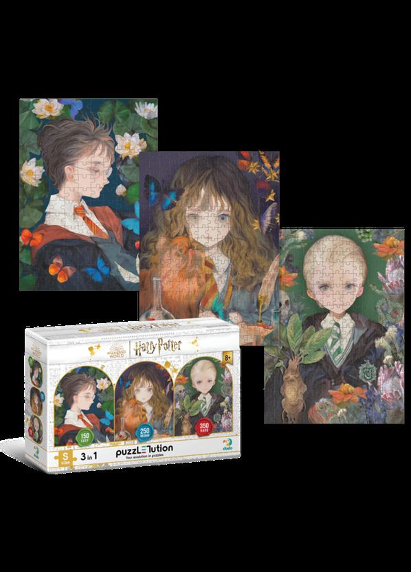 Пазл 3 в 1 Harry Potter, Мечта и фантазия (200574) Dodo (372618644)