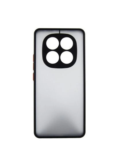 Чохол до мобільного телефона Matte Xiaomi Redmi Note 14 Pro (Black) (DG-TPU-MATT-156) DENGOS (400750554)