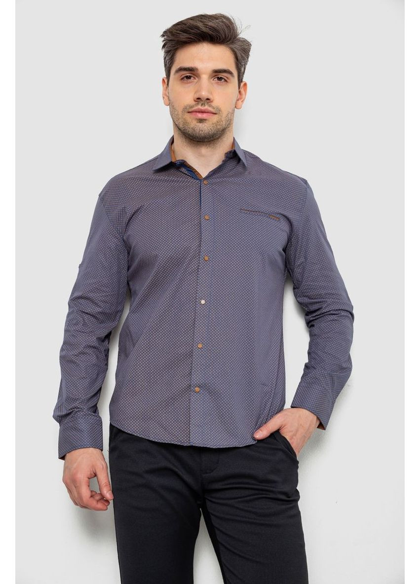 Сорочка чоловіча з принтом,, 214R7044 Ager (346046878)