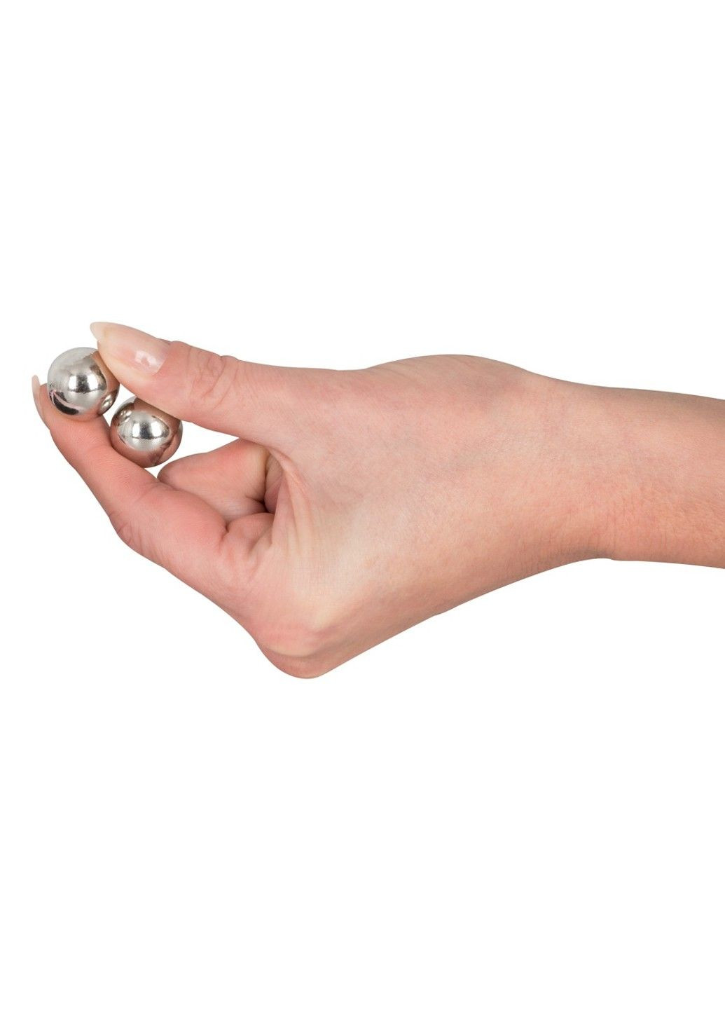 Вагинальные шарики ПОДАРОК "Ben Wa" серебристые No Brand (283328507)
