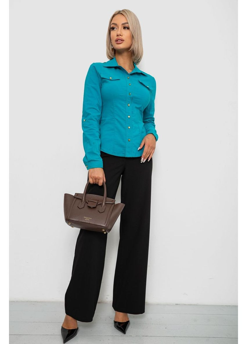 Бирюзовая рубашка Ager