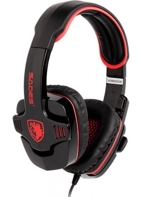 Гарнітура SA-708GT Black/Red (sa708brj) Sades (308205124)