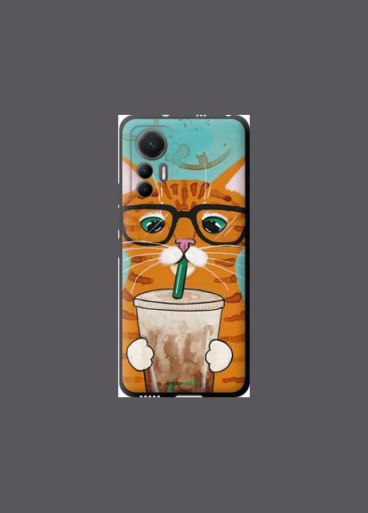 Чехол на Xiaomi 12 Lite Зеленоглазый кот в очках "4054b-2579-2448" Endorphone (362605472)