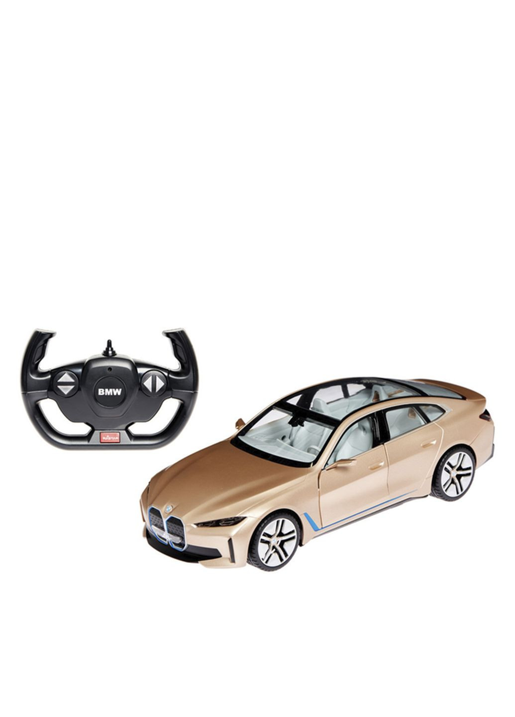 Машинка на радіокеруванні - BMW i4 Concept колір золотий ЦБ-00260514 Rastar (307362970)