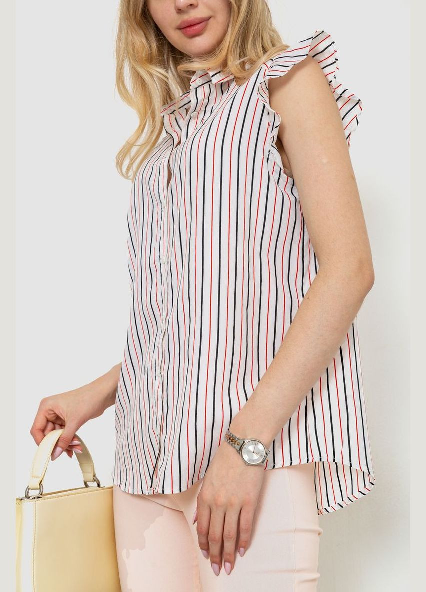 Молочна в смужку 244r193 Ager Блуза