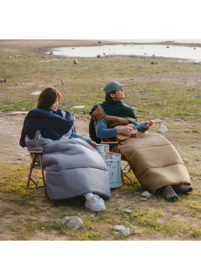 Спальник з капюшоном Sunny Day PL02 U250 CNK2550WS028, (8,5°C), лівий, блакитно-синій Naturehike (353505590)