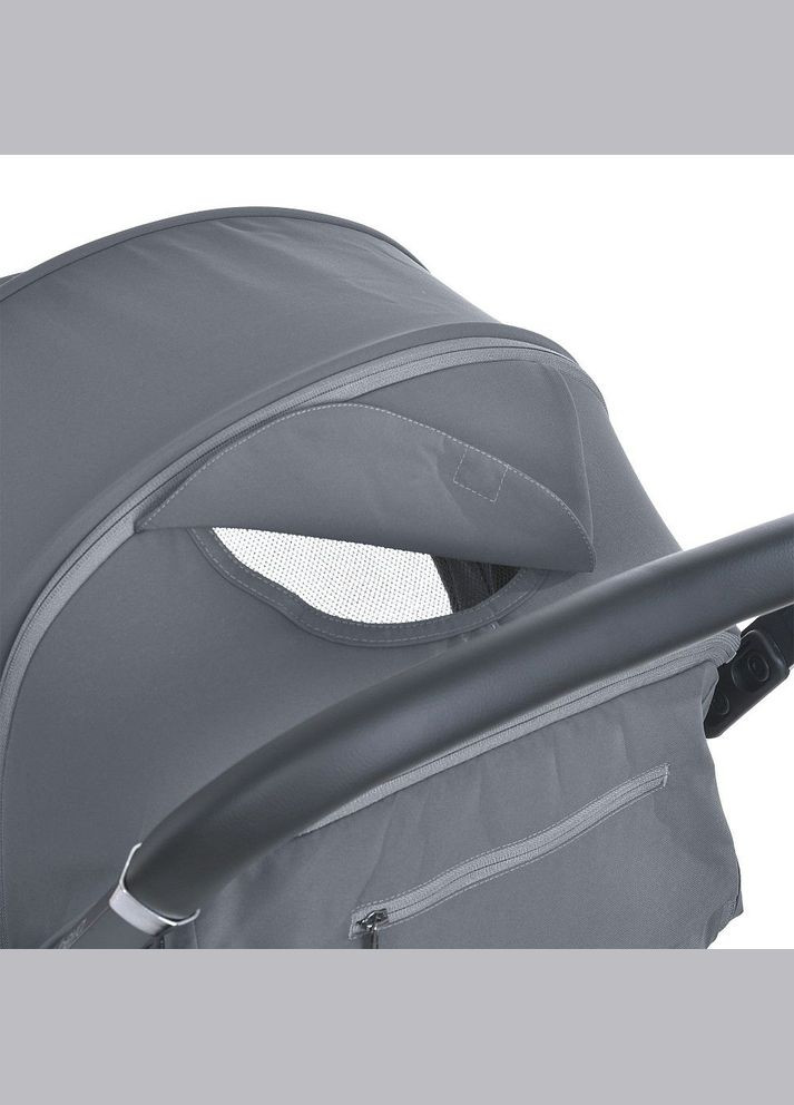 Коляска детская BEYA Midnight Gray прогулочная с чехлом для ножек в комплекте Серая (ME 1127-B) El Camino (334003775)