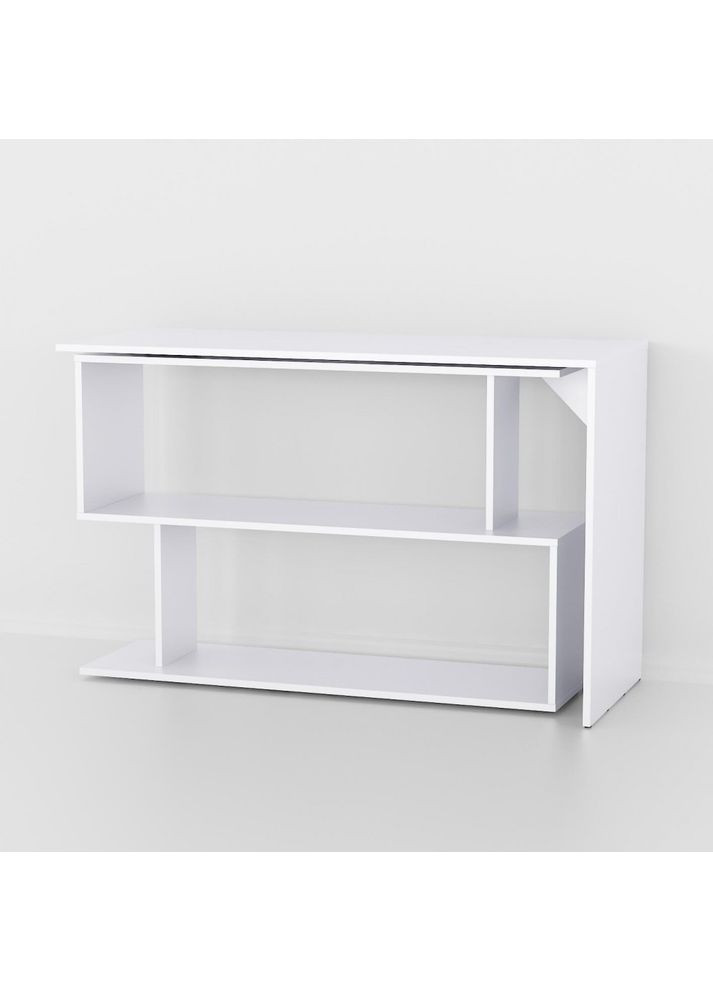 Стіл комп'ютерний, письмовий, поворотний, трансформер, кутовий, з полицями I-041 No Brand (371909499)