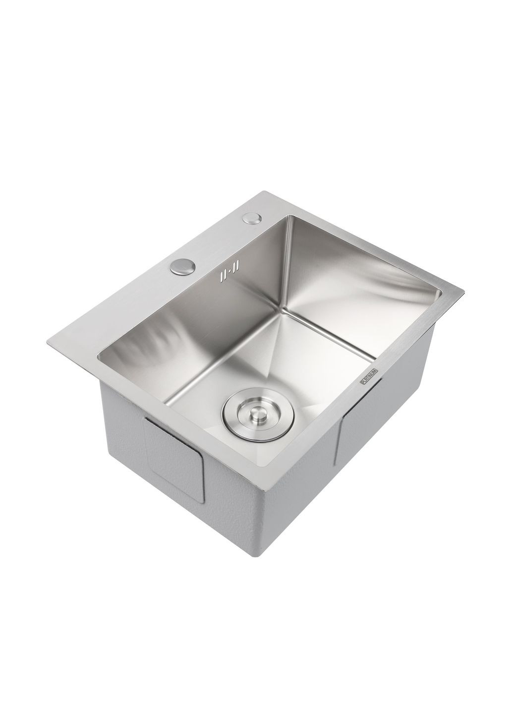 Кухонна мийка Handmade Н 500х400х230 (з кріпленням) Platinum (269795683)