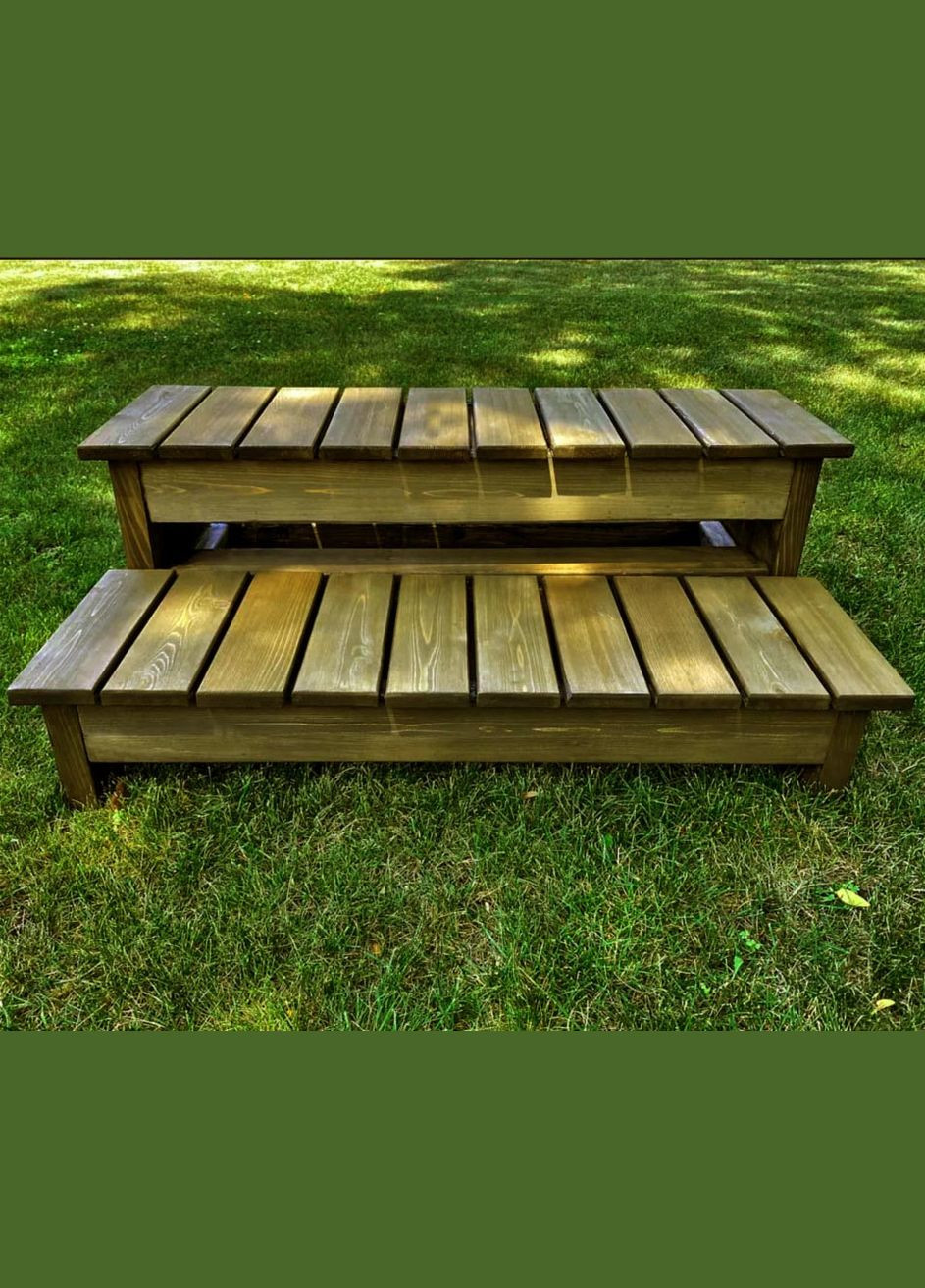 Скамейка-ступенька из дерева Белкри мускат (ССТ-005907) No Brand (327868478)