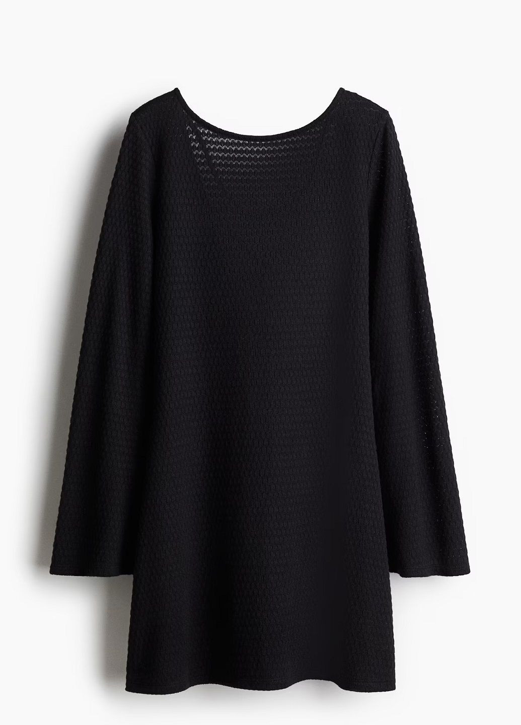 Чорна кежуал сукня H&M однотонна