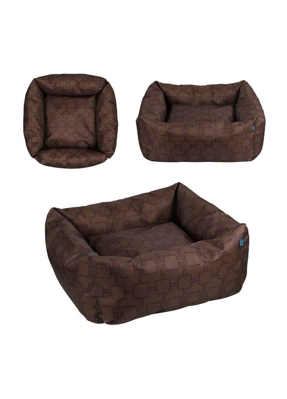 Лежак для Тварин Home Квадратна Коричнева Barksi (370549702)